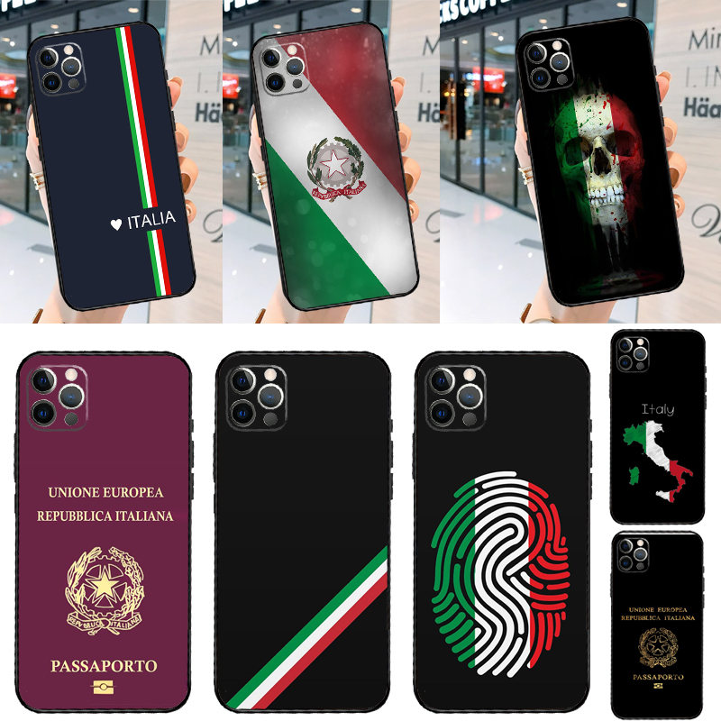 Oppo Reno 12 - Casing dengan Motif Bendera Italia untuk