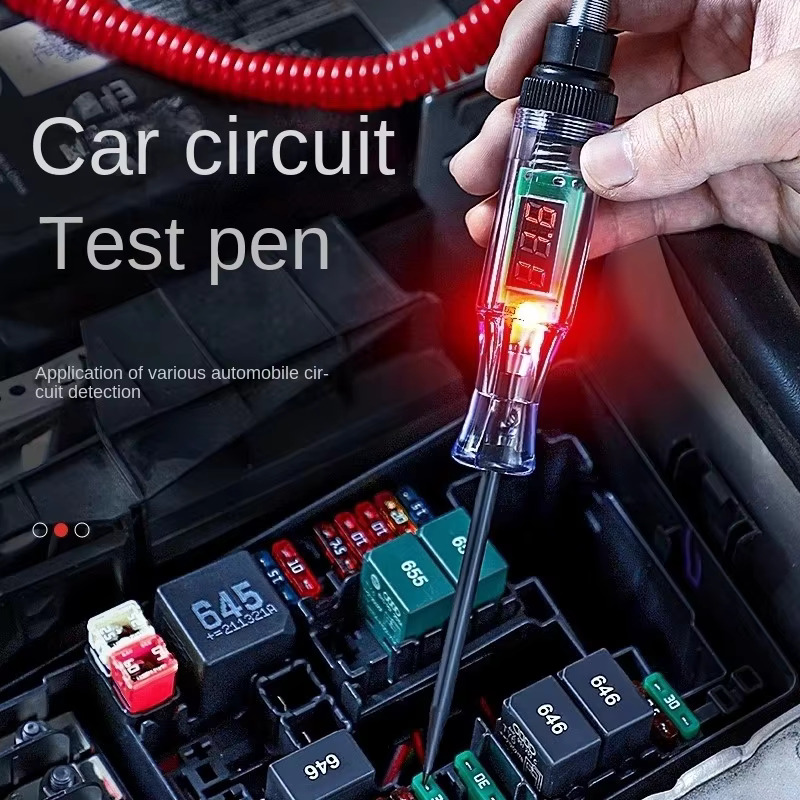 Electronics Quiz - Pena Tester Mobil 5V-120V, Alat Uji