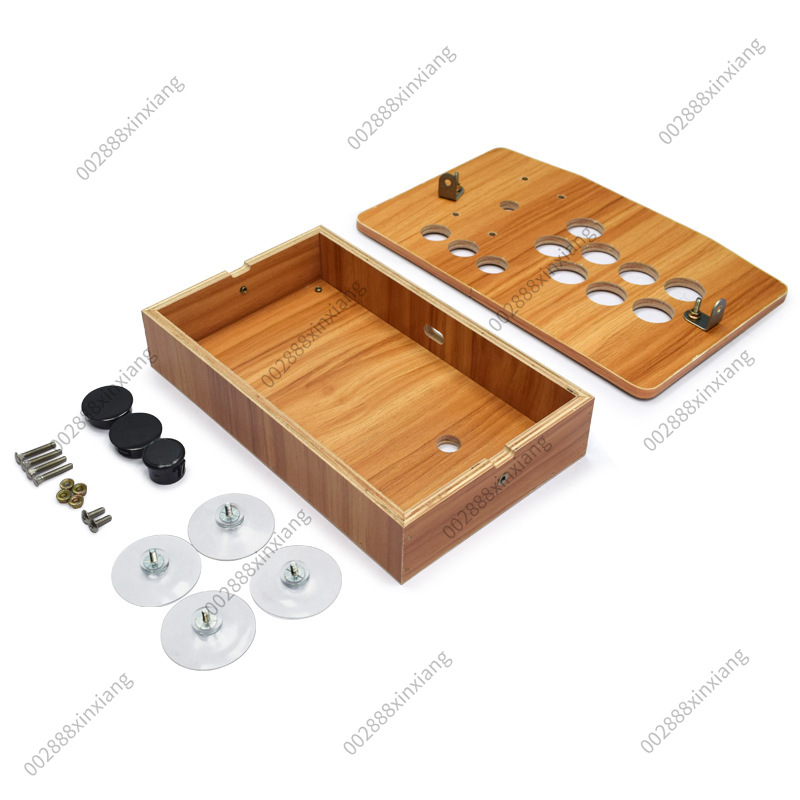 Joystick Arcade DIY Kayu Solid - Retro Game Controller Usb ulasan dan harga