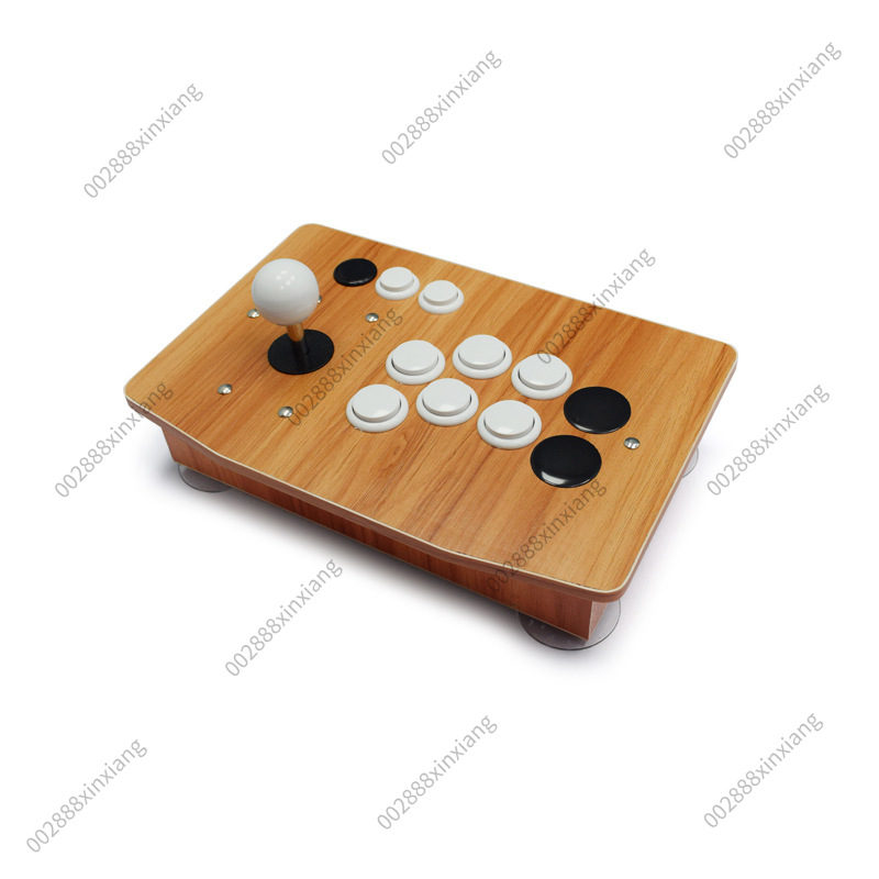 Joystick Arcade DIY Kayu Solid - Retro Game Controller Usb ulasan dan harga