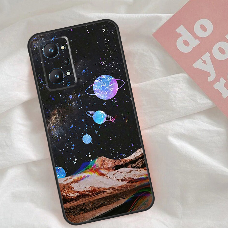 Casing Bertema Bulan, Bintang, - Realme C67 ulasan dan harga