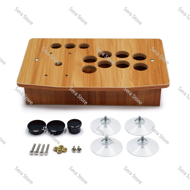 Joystick Arcade DIY Kayu Solid - Retro Game Controller Usb ulasan dan harga