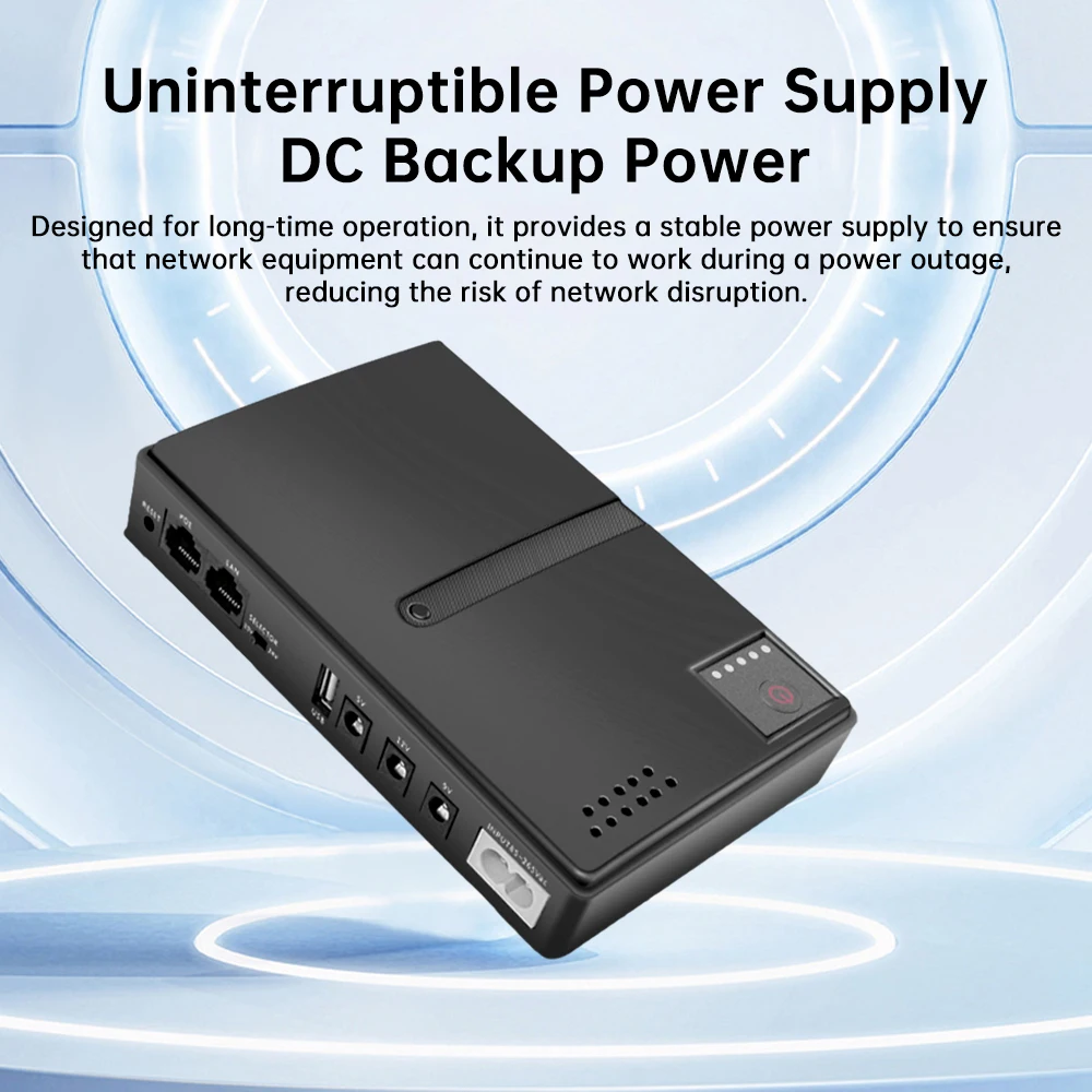 Catu Daya Mini UPS untuk Route - Portable Wifi Hotspot ulasan dan harga