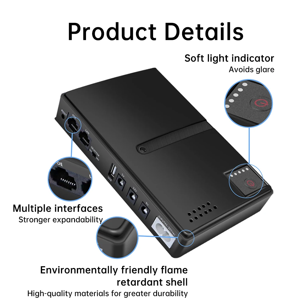 Catu Daya Mini UPS untuk Route - Portable Wifi Hotspot ulasan dan harga