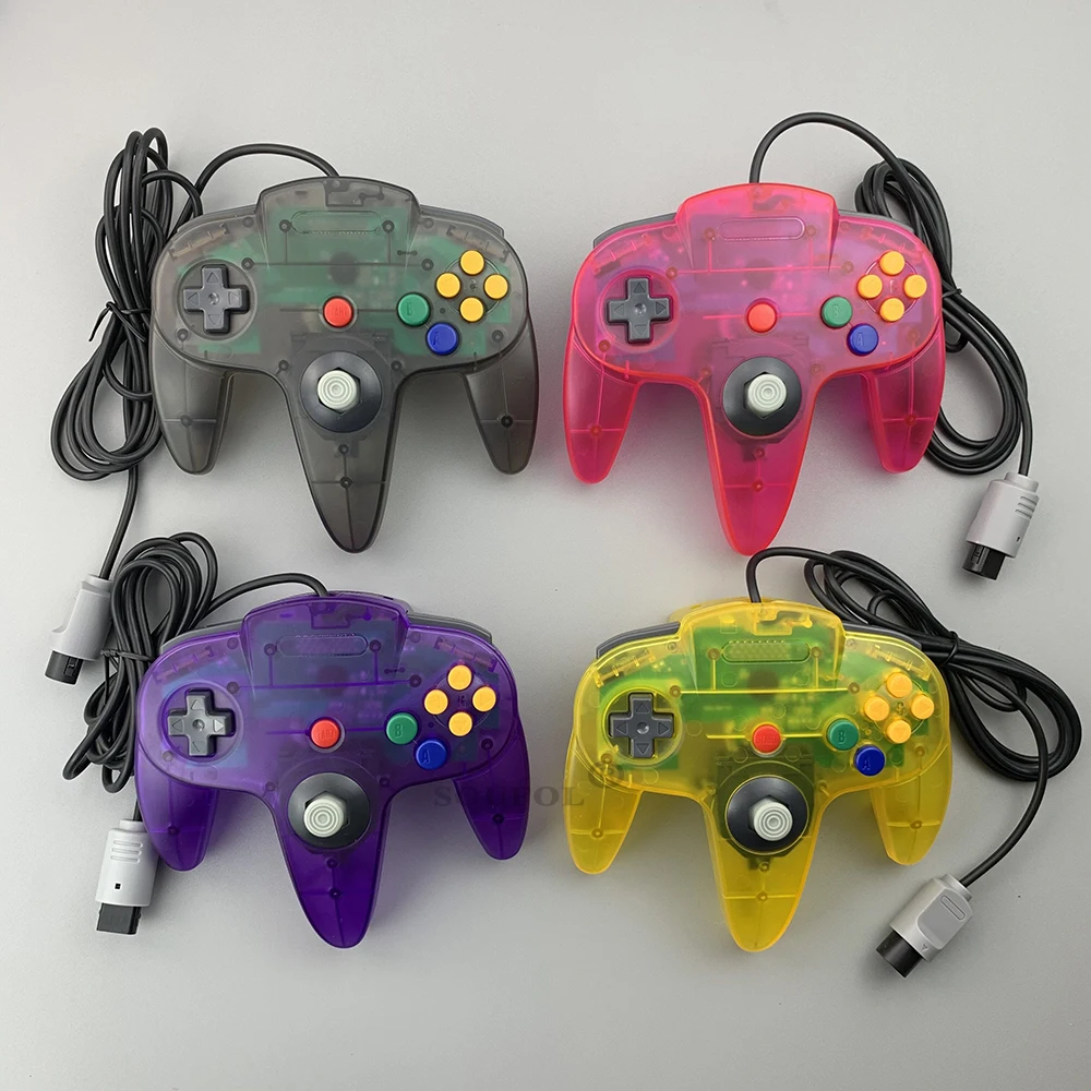 Gamepad berkabel untuk NS 64 H - Retro Game Controller Usb ulasan dan harga