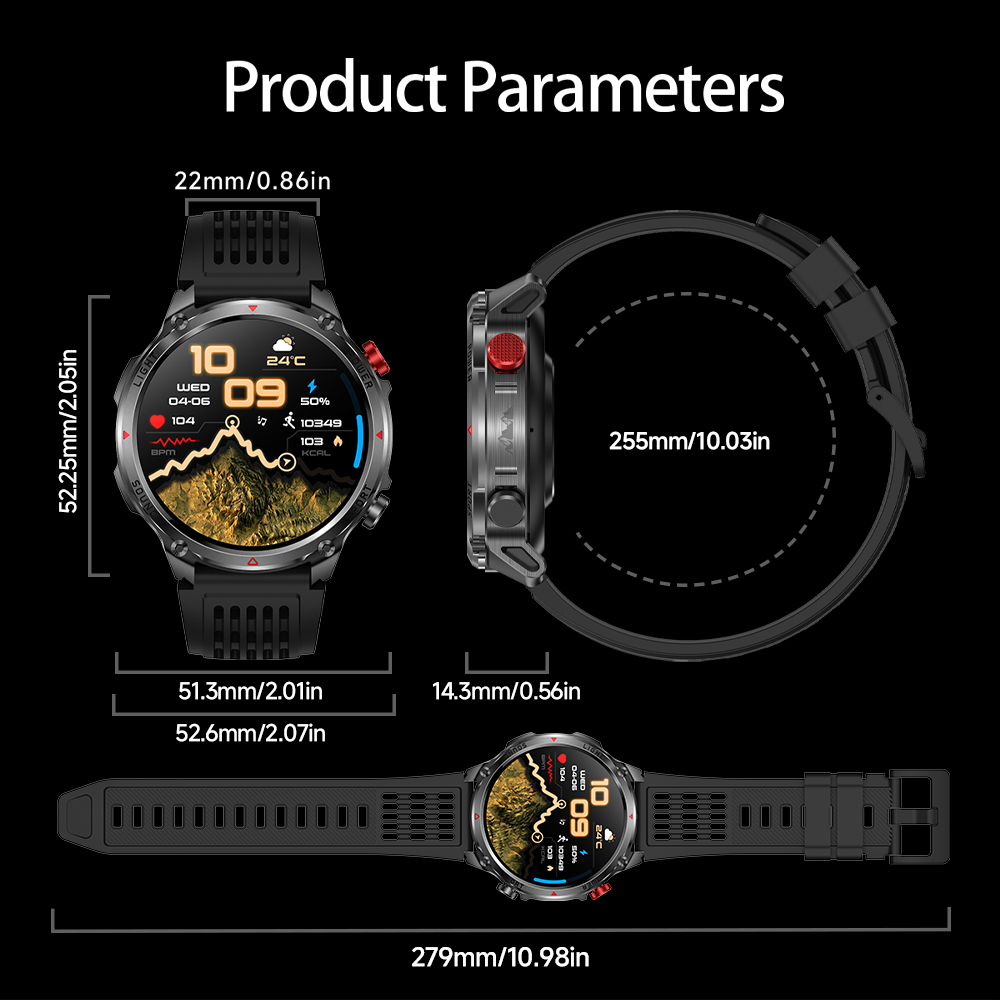 Jam Tangan Pintar GPS HT45 - B - Electronics Quiz ulasan dan harga
