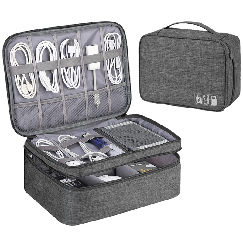 Tas Penyimpanan Digital Portab - Electronics Gadgets Bag ulasan dan harga