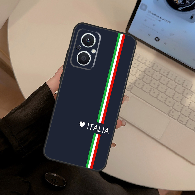 Casing dengan Motif Bendera It - Oppo Reno 12 ulasan dan harga
