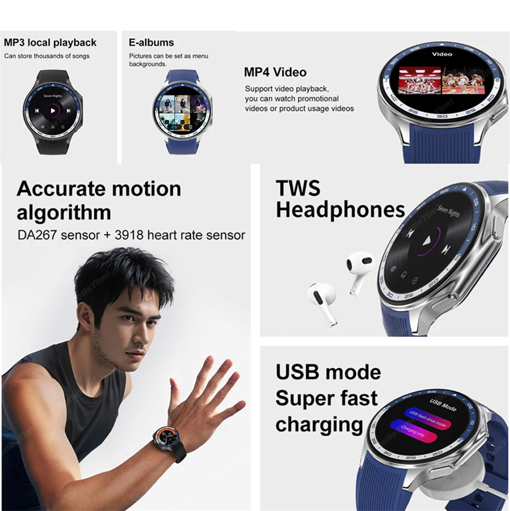 Jam tangan pintar AMOLED 1.43  - Electronics Quiz ulasan dan harga