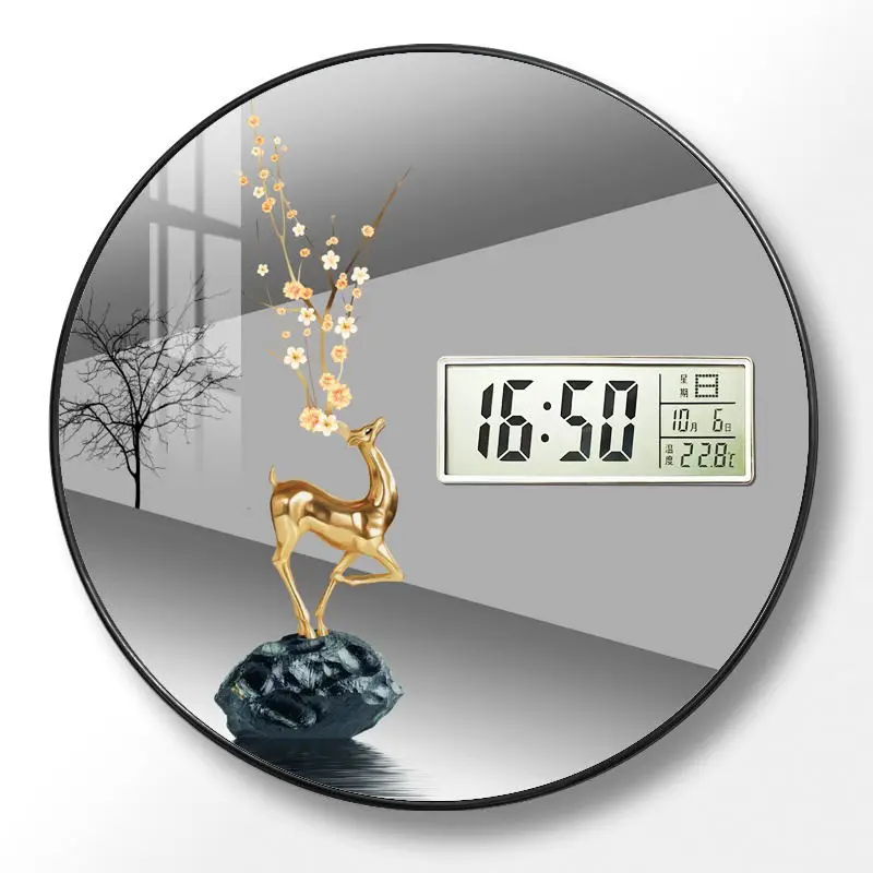 Jam dinding modern untuk ruang - Electronic Gadgets For Home ulasan dan harga