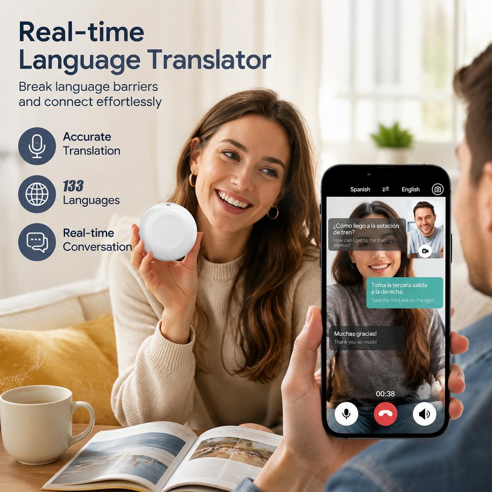 Penerjemah Cerdas AI yang Dapa - Portable Translator Device ulasan dan harga