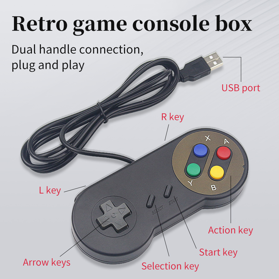 Gamepad USB Joystick Gaming Re - Retro Game Controller Usb ulasan dan harga