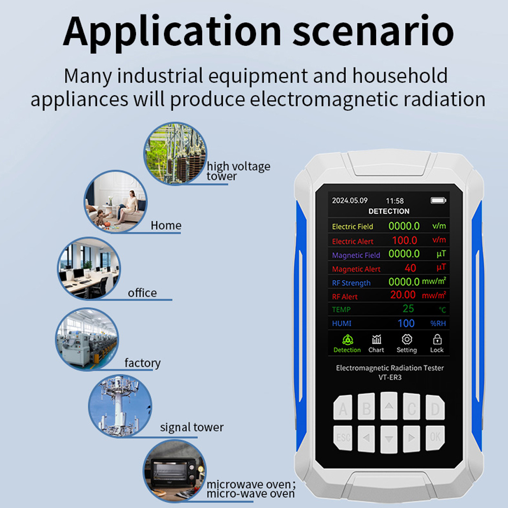 Detektor radiasi elektromagnet - Electronics Quiz ulasan dan harga