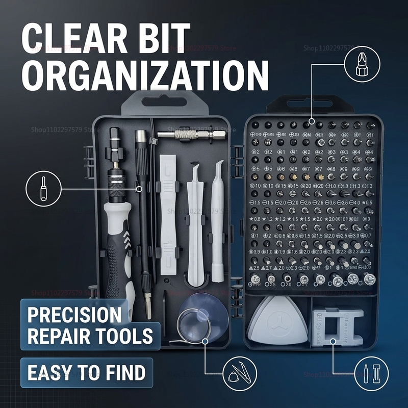 115 dalam 1 Set Obeng Elektron - Electronics And Gadgets With H ulasan dan harga