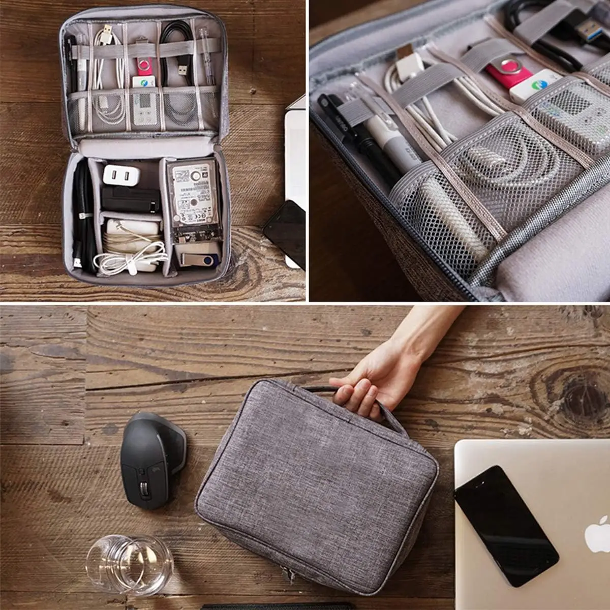 Tas Penyimpanan Digital Portab - Electronics Gadgets Bag ulasan dan harga