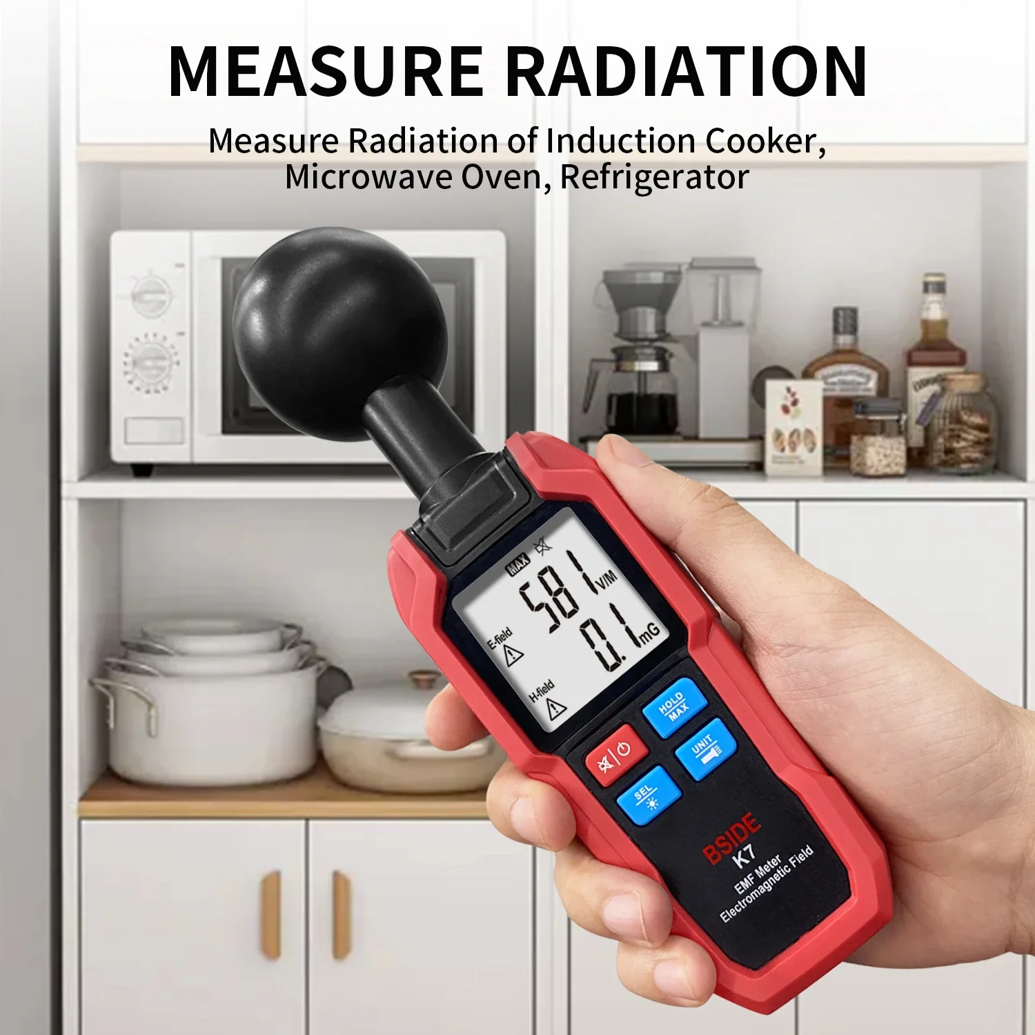 2025 EMF Meter Penguji Medan M - Electronics Quiz ulasan dan harga